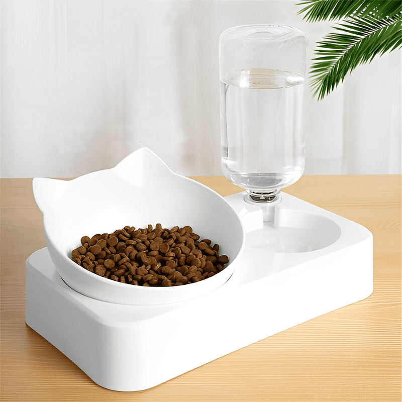 comedouro para gatos, comedouro ergonomico para gato, bebedouro para gato, comedouro e bebedouro para gatos, mundomiauauau, miauauau