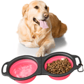 comedouro e bebedouro para cachorro, comedouro portátil para cachorro, bebedouro para cachorro, tigela para cachorro, mundomiauauau, miauauau