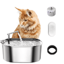 fonte de água para gatos, fonte automática para gatos, bebedouro para gatos, bebedouro inox para gatos, mundomiauauau, miauauau