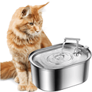 fonte de água para gatos, fonte automática para gatos, bebedouro para gatos, bebedouro inox para gatos, mundomiauauau, miauauau