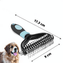 Escova Rasqueadeira para Cães e Gatos - Clipper Pro