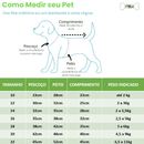 Casaco Para Cachorro - Roupa de Inverno Jaqueta Pet