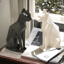 estátua de gato, estatueta de gato, estatueta pet, estátua pet, decoração de gato, decoração pet, mundomiauauau, miauauau