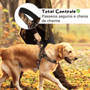 coleira peitoral para cachorro pequeno, coleira peitoral para cachorro médio, coleira para bulldog inglês, mundomiauauau, miauauau