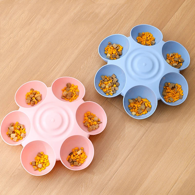 comedouro para filhotes de cachorro, comedouro para filhotes de gato, comedouro multiuso para cachorro, comedouro para vários cachorros, comedouro para vários filhotes, vasilha para cachorro filhote, tigela para filhote de cachorro, mundomiauauau, miauauau