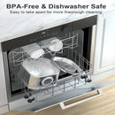 Bebedouro Inteligente para Gatos 3.2L em Aço Inox com Sensor e Janela Transparente