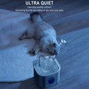 Bebedouro Inteligente para Gatos 3.2L em Aço Inox com Sensor e Janela Transparente
