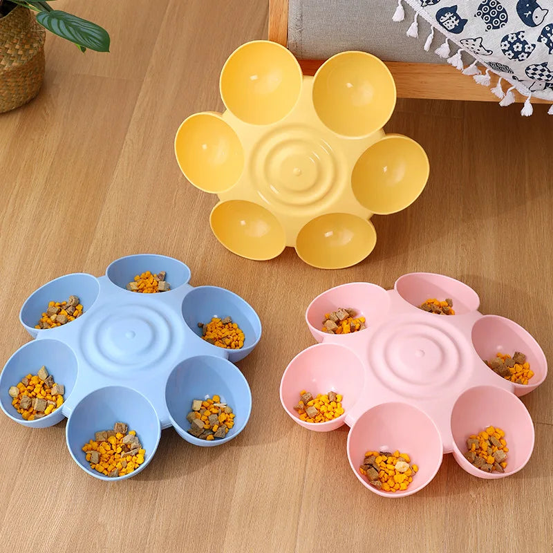 comedouro para filhotes de cachorro, comedouro para filhotes de gato, comedouro multiuso para cachorro, comedouro para vários cachorros, comedouro para vários filhotes, vasilha para cachorro filhote, tigela para filhote de cachorro, mundomiauauau, miauauau