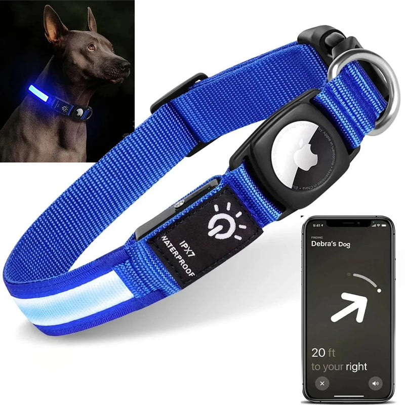 coleira para cachorro, coleira gps para cachorro, coleira airtag, coleira com lanterna, melhor coleira para cachorro, mundomiauauau, miauauau