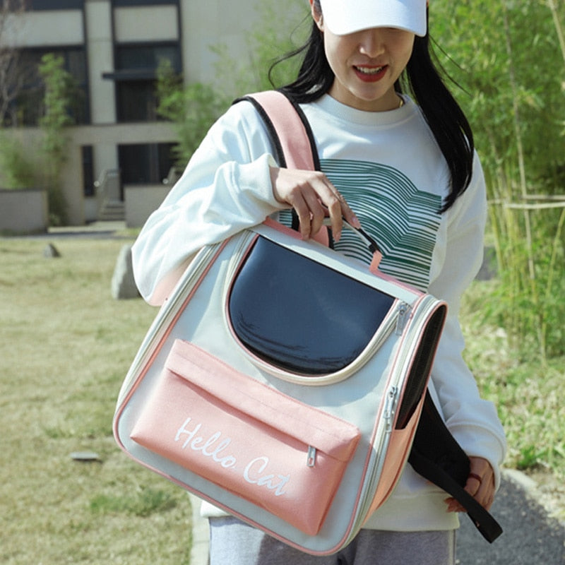 Bolsa de Transporte para Gato - Hello Cat
