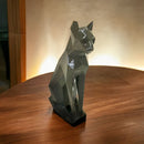 estátua de gato, estatueta de gato, estatueta pet, estátua pet, decoração de gato, decoração pet, mundomiauauau, miauauau