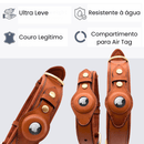 coleira para cachorro, coleira de couro, coleira de couro legítimo, coleira gps, air tag, airtag, coleira para air tag, coleira airtag, coleira rastreamento, mundomiauauau, miauauau