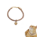 coleira para gatos, colar de gato, colar para gato, coleira de gato,  coleira de cristal, coleira de luxo para gatos, mundomiauauau, miauauau