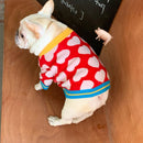 Roupa Suéter de Tricot Para Cachorro - Pet Date - mundomiauauau