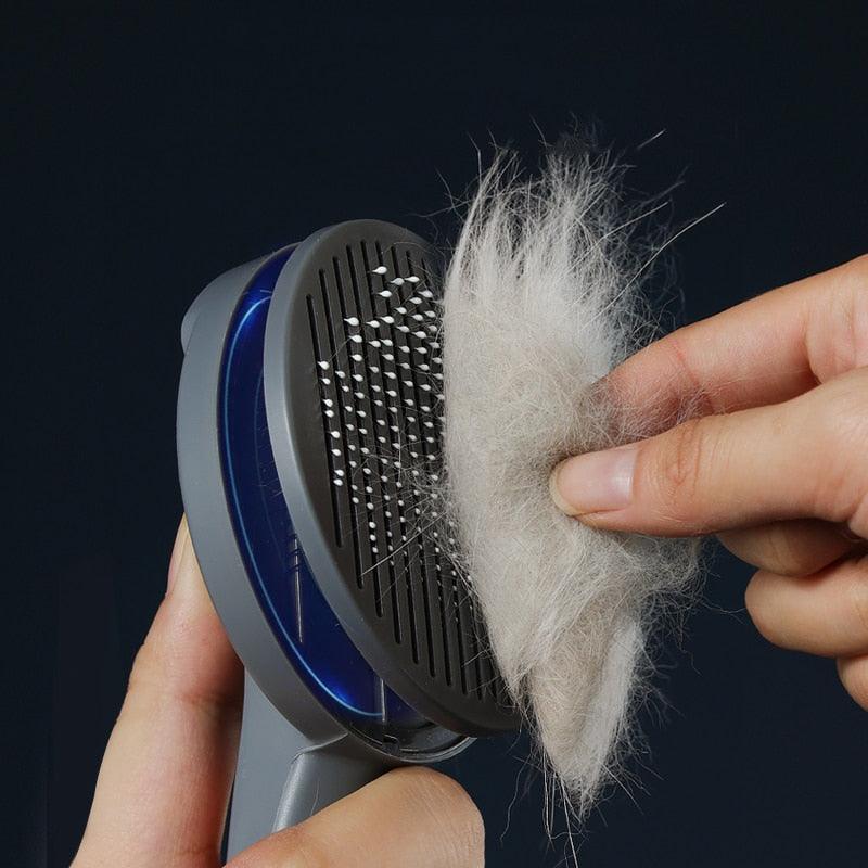 Escova Removedora de Pelos para Pet - mundomiauauau