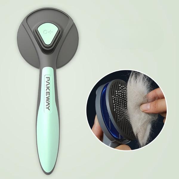 Escova Removedora de Pelos para Pet - mundomiauauau