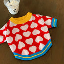 Roupa Suéter de Tricot Para Cachorro - Pet Date - mundomiauauau