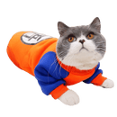 Roupa para Gato - Dragon Ball - mundomiauauau