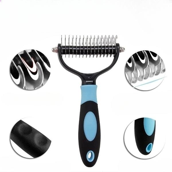 Escova Rasqueadeira para Cães e Gatos , rasqueadeira, cachorro, gato, Clipper Pro, mundomiauauau, miauauau
