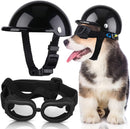 Capacete e Óculos para cachorros - Jax Teller - mundomiauauau