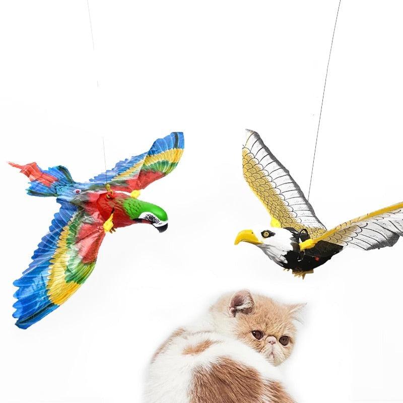 brinquedo para gatos, brinquedo pássaro para gatos, brinquedo pássaro elétrico para gatos, brinquedo interativo para gatos, mundo miauauau, miauauau