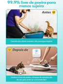 desorizador de ambientes, desorizador para pets, desorizador caixa de areia, purificador de ar pet, desorizador de urina, desorizador de fezes de gato, como tirar cheiro de gato, mundomiauauau, miauauau