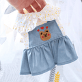 vestido pet, vestido para cachorro pequeno, vestido para cães pequenos, maltês, shih tzu, bulldog, poodle, yorkshire, mundomiauauau, miauauau